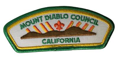 Mount Diablo Council Walnut Creek, CA 1951-1992 pb CSP Green Bdr (Z852)
