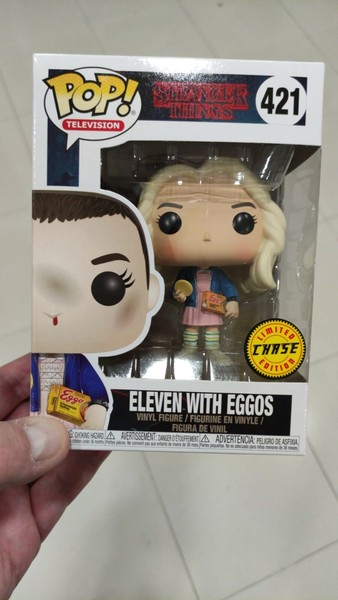 Funko Pop ! Stranger Things : Eleven with Eggos (421) CHASE