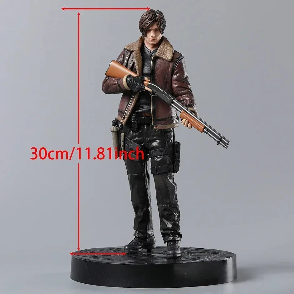 Resident Evil 4 Remake Collector's Edition Leon Statue Figure Box