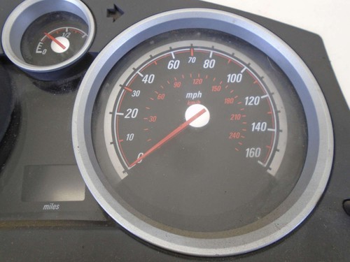 VAUXHALL ASTRA H SPEEDO CLOCK (DIGITAL) 13267558 1.6 PETROL 2004-2009 - Picture 3 of 9