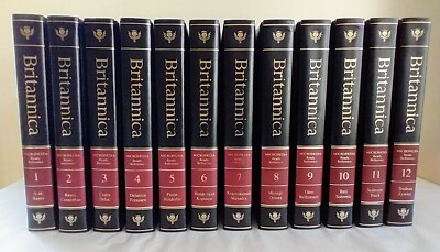 Encyclopedia Britannica 15th edition 32 Volumes Complete Set 1988