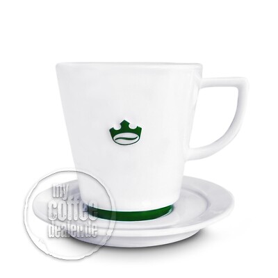 Jacobs Tasse Milchkaffee 330 ml 6 Stück inclusive Untertasse