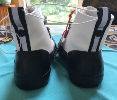 Hunter White Dipped Canvas High Top Sneakers Mens Size 13  display picture 1
