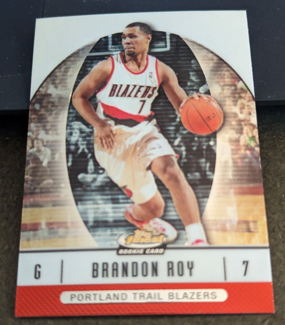 Brandon Roy 2006-07 Topps Finest Base Rookie #89.  Quantities available.  NM+