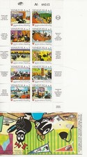 Venezuela Mini Sheet Set 1988 MNH Trienta Anos Del Banco Republica