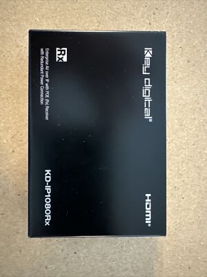 Key Digital KD-IP1080 Rx Enterprise Av Over Ipp With PoE Receiver