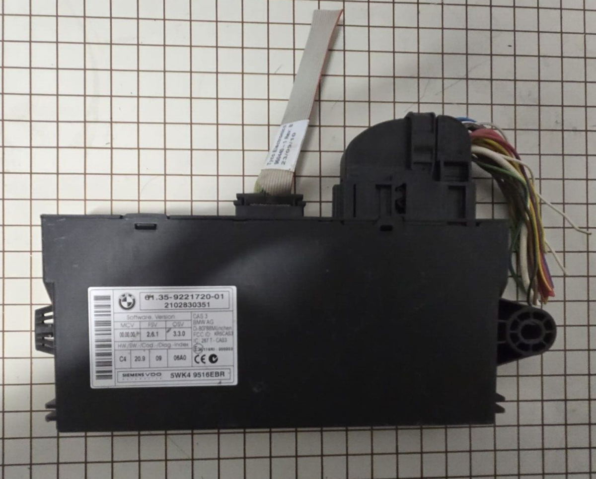 61.35-9221720-01✓ 0L15Y ✓ CAS 3++ (ISTAP) BMW ACCESS SYSTEM
