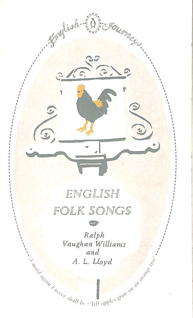 English Folk Songs by Williams, Ralph Vaughan
