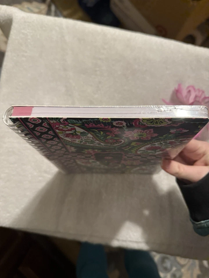 Mini cuaderno Vera Bradley Petal Paisley 6” X 8” X 0,5” Nuevo con etiquetas Foto 4 de 4
