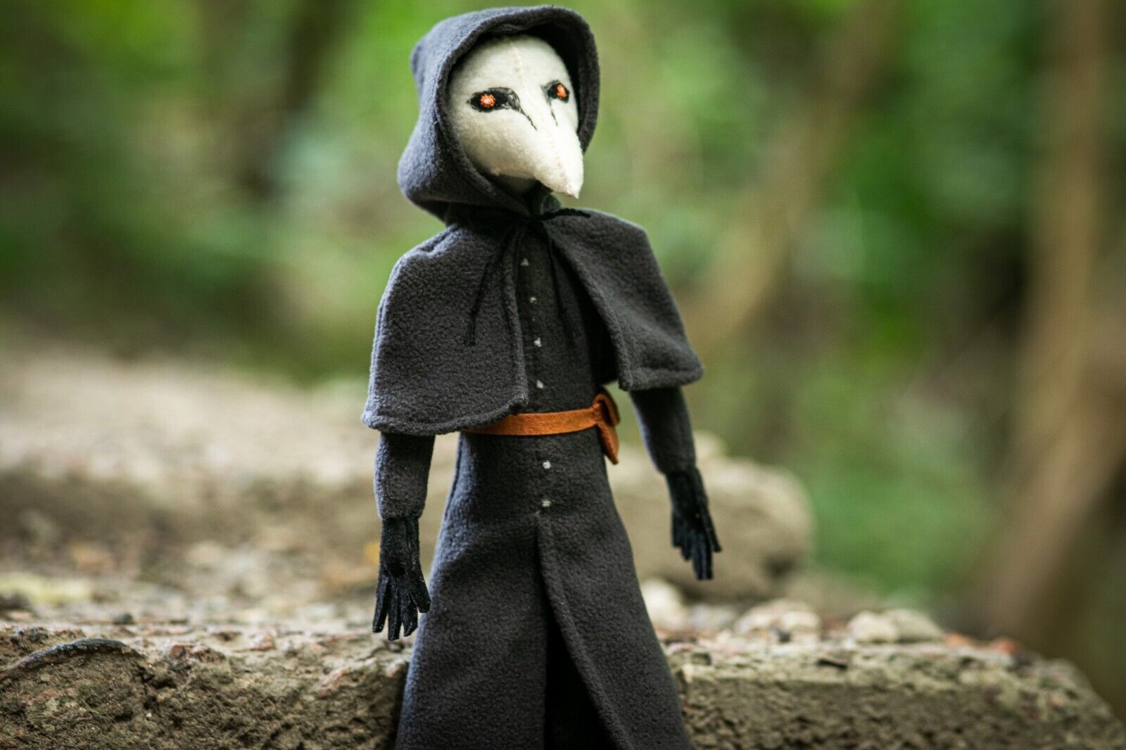 SCP-049 Plague Doctor Minky Plush Toy 