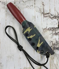 HAND MADE KYDEX SHEATH with NARROW CLIP for MORA CLASSIC 612 KNIFE, MORAKYD079