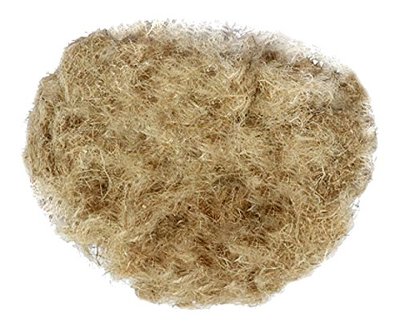 Zoobest Hanfwolle 50g (EUR 79,80 / kg) natürliches Nestbaumaterial Hamsterwolle