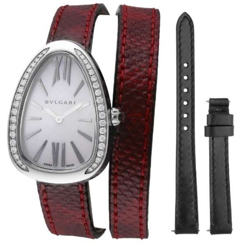 Bvlgari Serpenti 102920 SP32WSDL Mother of Pearl Quartz
