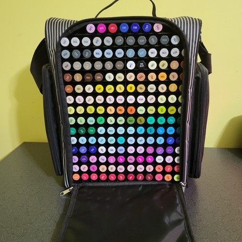 175 Spectrum Noir Alcohol Markers Dual Tip with Storage Case and Trays