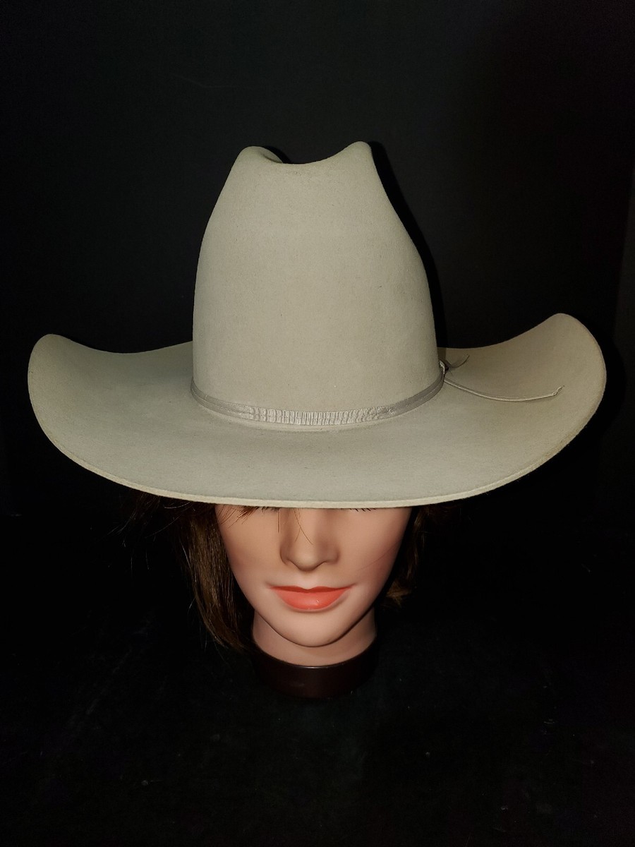 RESISTOL 5 STAR BEAVER ウエスタンハット vintage VINTAGE Resistol Classic 3X Beaver Cowboy Western Hat Size 6 5/8