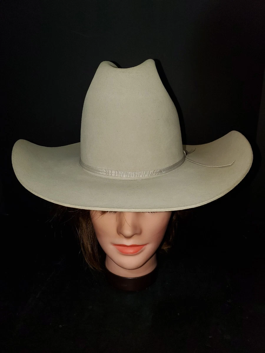 VINTAGE Resistol Classic 3X Beaver Cowboy Western Hat Size 6 5 8