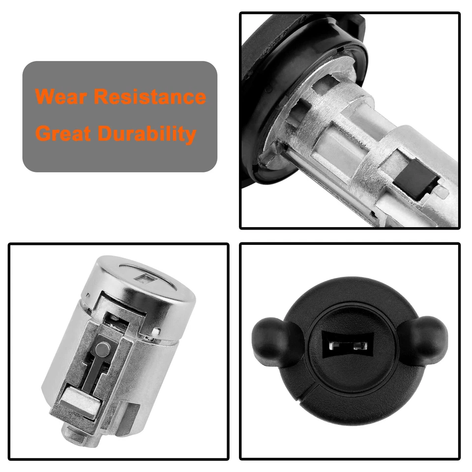 Ignition Switch Door Lock Cylinders w/ Keys For 01-07 Chevy Express GMC Savana - Image 4 of 4