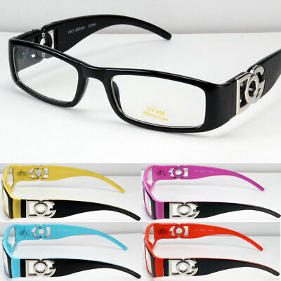New Mens Women Clear Lens Full Rim Frame Fashion Eye Glasses Optical RX (#354)