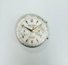 Snomar Antimagnetico Ferrotex 17 Rubini 34mm Quadrante Bianco Movimento Completo Oro Rosa