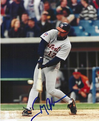 TONY CLARK Signed 8 x 10 Photo Detroit Tigers and Executive