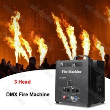 3Head Event Wedding Dj Club Fire Sparkler Machine Flame Machine DMX Fire Machine