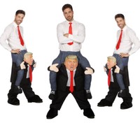 Huckepack KostüM - Mann Auf Trump - Wilbers Gr. M/L - Hucke Pack PräSident