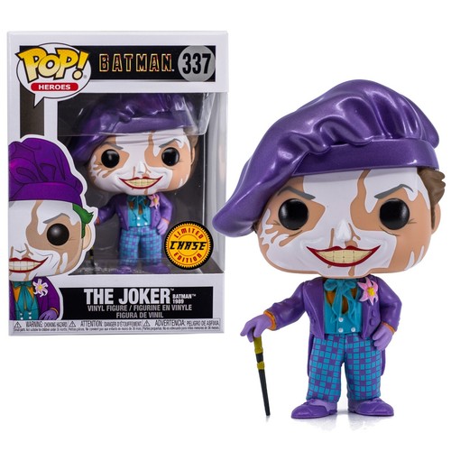 Batman 1989 The Joker w/Hat CHASE Funko 