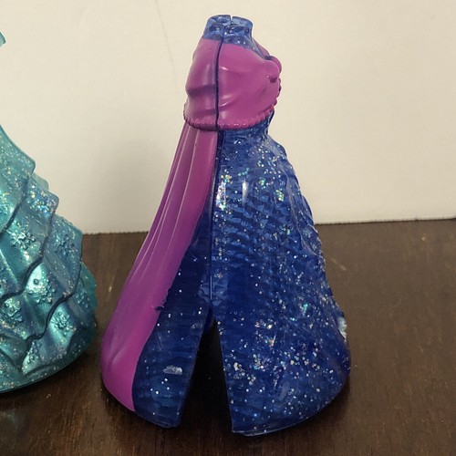 Disney Principessa Elsa e Anna Polly Pocket Glitter Glider Magiclip Vestito Solo - Foto 5 di 10