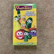A Taste Of VeggieTales VHS NEW SEALED 2000 Big Idea Sample