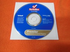 Intuit TurboTax Deluxe/Premier 2007 2008, 2010 - LOT of 3 discs