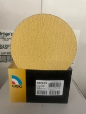 6inch Hook Loop Sanding Discs 40 Grit Wet Dry Sandpaper 50pc per box USC-082403