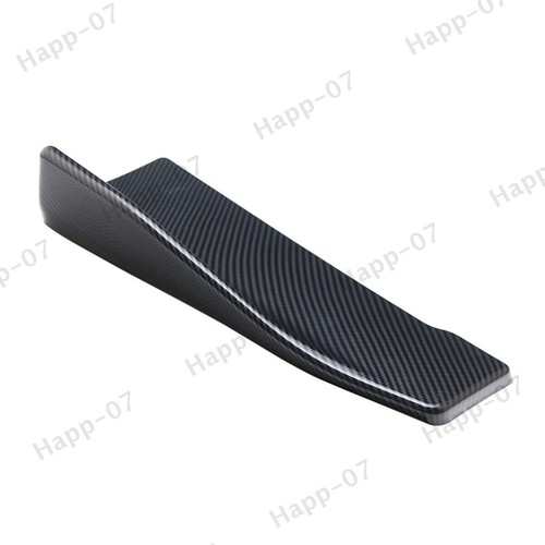 2Pcs Carbon Fiber Car Accessories Bumper Spoiler Look Rear Splitter Diffuser Lip - Picture 7 of 12