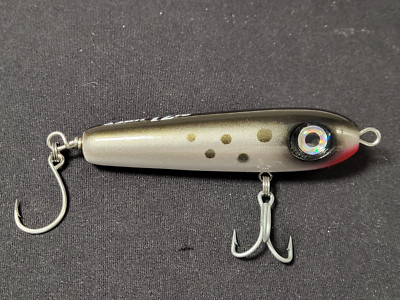 1 - 247 Custom Lures Flipping Mully Jr. Spook 4 1/2'' ~ 1.15 oz. BUNKER