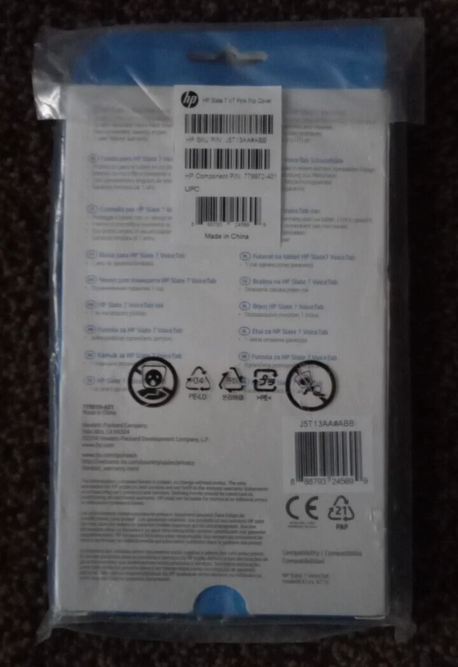 HP Slate 7 Voice Tab Case Pink New In Unopened Packet - Image 3 of 4