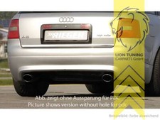 Rieger Heckansatz Heckspoiler Diffusor für Audi A6 4B Avant für PDC