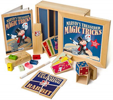 Marvins Magic Treasured Tricks   Wooden Magic Set - Age 6  New 2021 Edition 