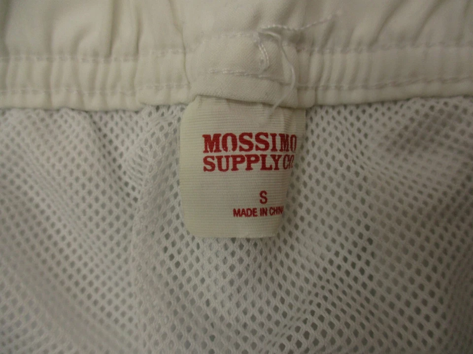 Shorts de natação MOSSIMO SUPPLY CO tamanho S masculino cintura elástica forrado com cordão 948 - Imagem 3 de 4