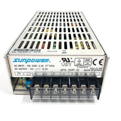 SUNPOWER SPS-150P-12 SCHALTNETZTEIL