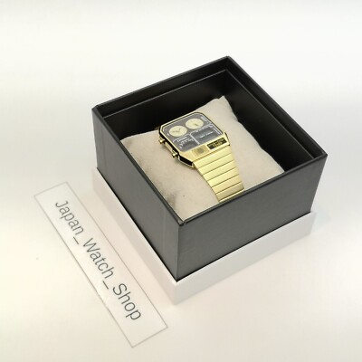 Citizen Ana-digi Temp Reprint Model Watch Gold Jg2103-72x