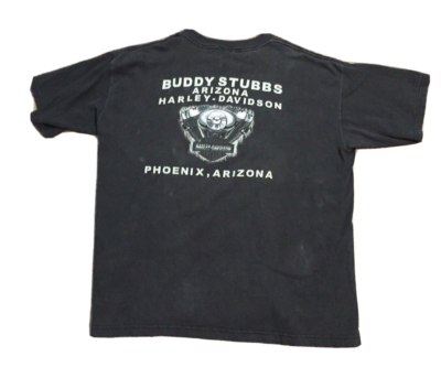 Harley Davidson Motorcycle Black T-Shirt XL Buddy Stubbs Phoenix