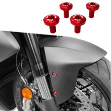 Ducabike Ducati Diavel V4 Front Fender Mudguard Screw Kit - Red