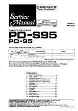 Manuale Di Servizio Per Pioneer PD-95, PD-S95