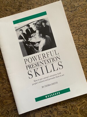 Powerful Presentation Skills by Debra Smith Workbook 1993 NEW