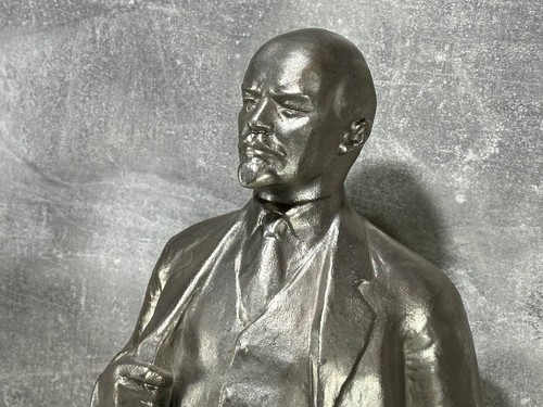 Soviet bust of Vladimir Lenin. vintage table figurine, ORIGINAL! USSR rare - Picture 8 of 10