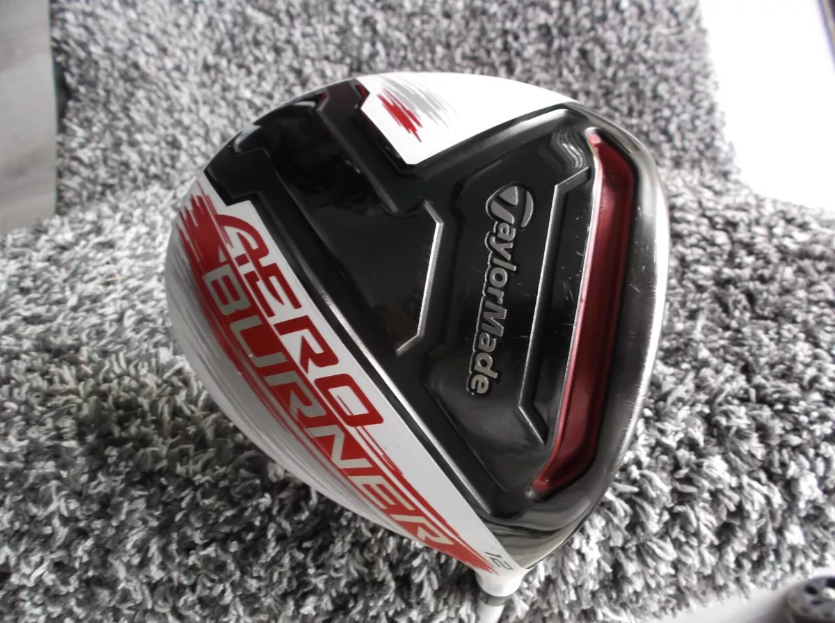 TaylorMade Aero Burner Driver 12* Regular Graphite Shaft & Cover, Excellent