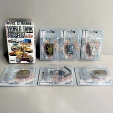 6 species set "World Tank Museum Series 01" mini model kit