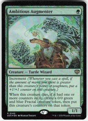 Ambitious Augmenter Foil 140 Secrets of Strixhaven Magic the Gathering