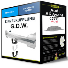 Abnehmbare Anhängerkupplung für AUDI A6 Avant 05.2025- Typ C9 / FN5 G.D.W. NEU