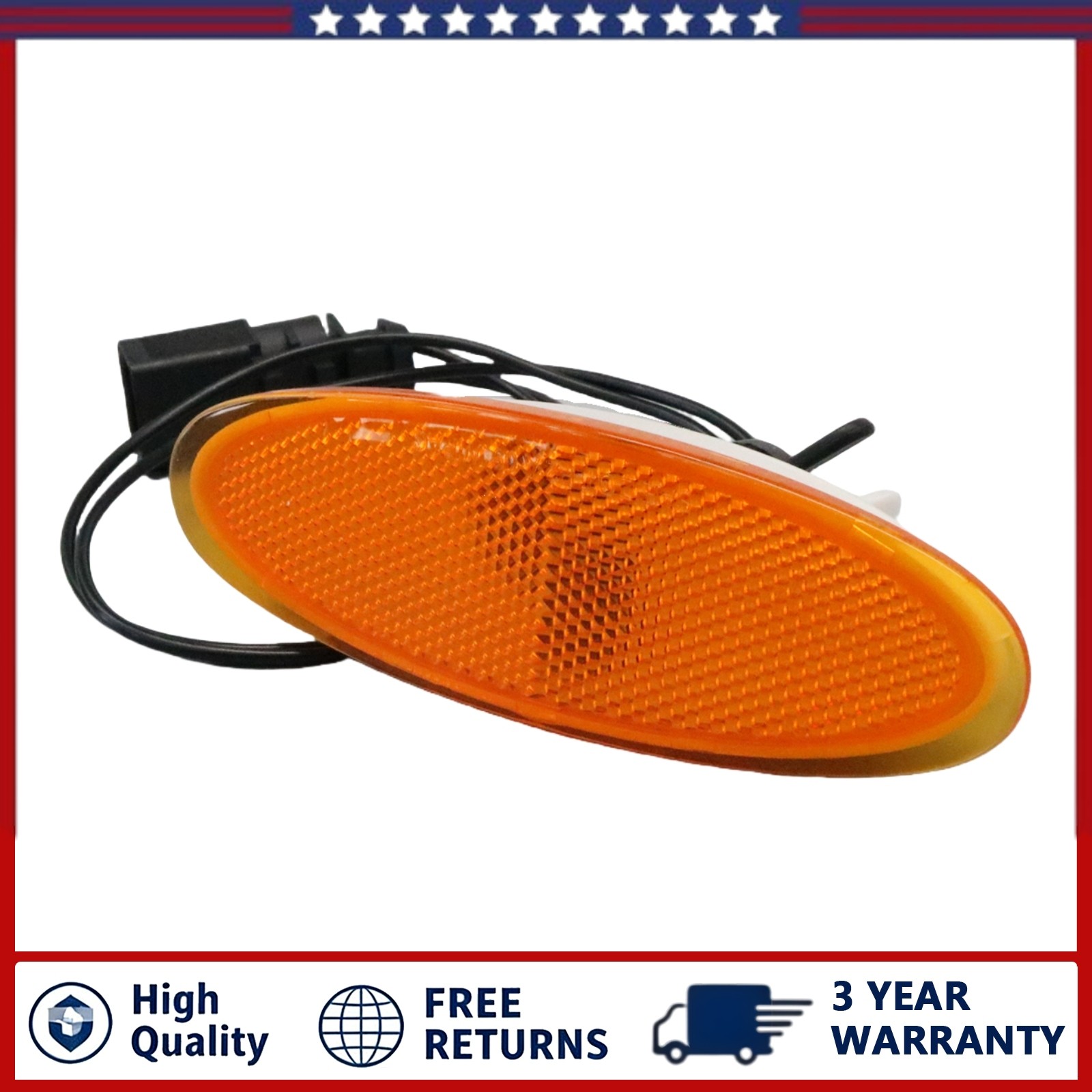 New Spur Front Bumper Marker Light Fit For Bentley Gt Gtc Flying 3W0945071F