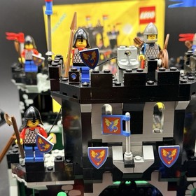 6085 LEGO Black Knights Black Monarch's Castle Complete Inst, Extra Siege Tower